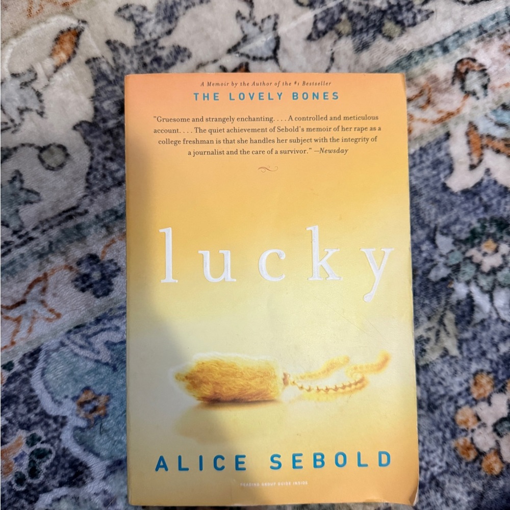 'Lucky' Book - Yellow Cover